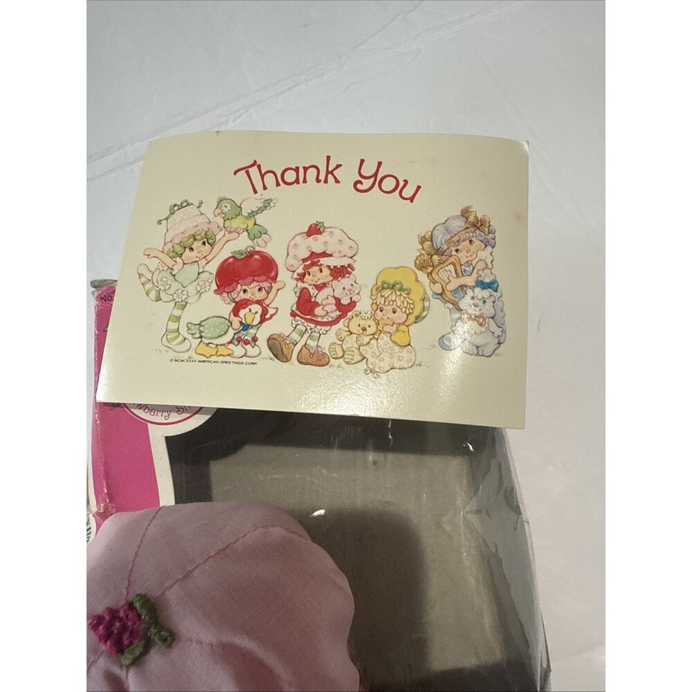 1980’s Strawberry Shortcake RASPBERRY TART 5.5” Doll Kenner Vintage With Box - Picture 5 of 10